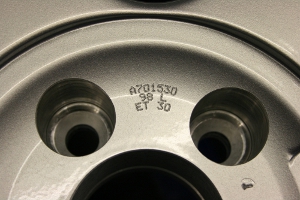 Beispiel Gravur Felge - Detail A